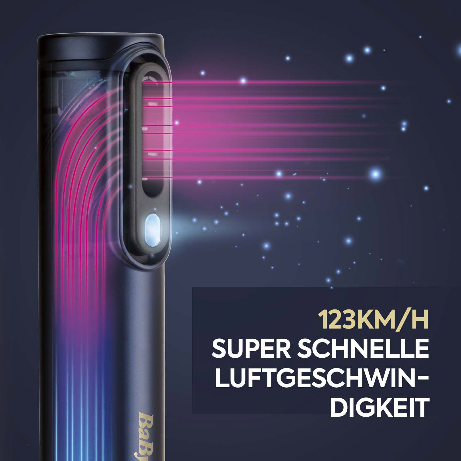 123KM/H SUPER SCHNELLE LUFTGESCHWINDIGKEIT